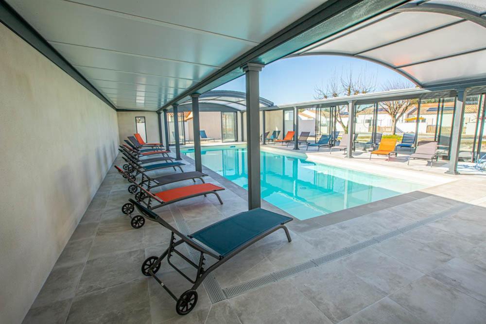 La Corvette Maison Avec Piscine/Parking/Wifi/Plages 5Kms Les Mathes Eksteriør bilde