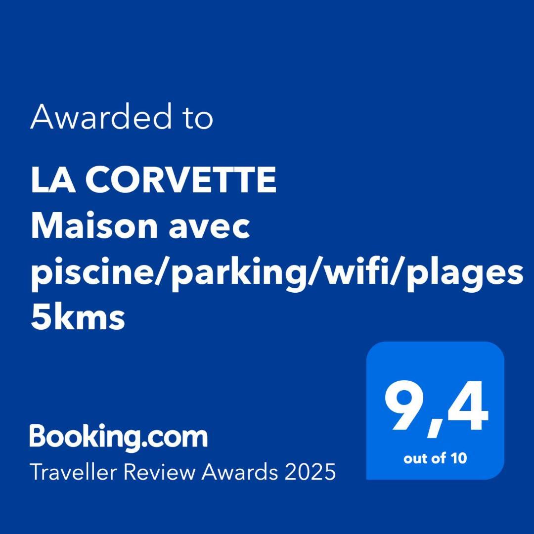 La Corvette Maison Avec Piscine/Parking/Wifi/Plages 5Kms Les Mathes Eksteriør bilde
